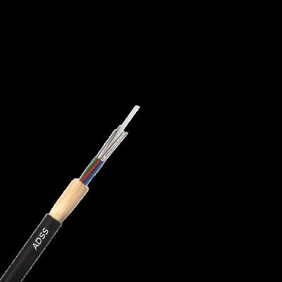 China ADSS Cable with PE/AT Jacket 24 48 96 144 Outdoor Single Sheath Optical Fiber Cable ADSS ADSS Cable for sale