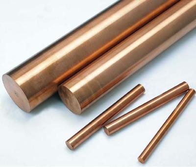 Chine Rond pur adapté aux besoins du client 6mm de Rod 99,9% de cuivre lumineux de barre en métal à vendre