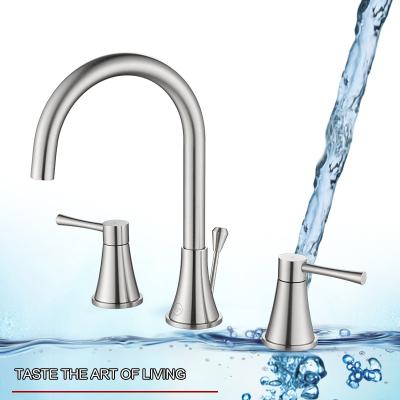 China Modern Elbow Faucet Stainless Steel Kitchen Elbow Sink Dish Lavatory Faucet Silver Household Kitchen Elbow Faucet for sale