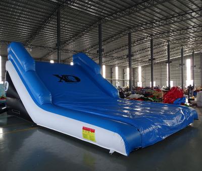 China Hot Factory Sales Vinyl Mountain Bike Inflatable Ramp Stunt Inflatable Airbag Landing for sale
