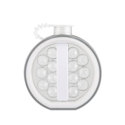 China Viable Amazon Hot Seller Kitchen 2 in 1 Round Silicone Ice Cream Scoop Maker Food Grade Ice Cube Pot Mold Ice Cream Tool Instrument for sale