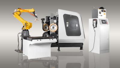 China Final profesional de la máquina de pulir del robot buen para la industria de hardware en venta