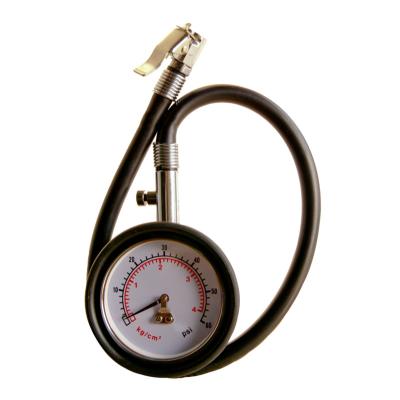 China Hafner Racing Gauge With Flange Chuck From 15psi To 160psi Made In Taiwan OEM ODM Available - Racing Tire Pressure Gauge 2.5 Inch for sale