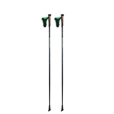 China PP+cork factory supply walking poles traveling pole adjustable length telescropic walking pole for sale