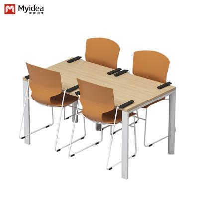 China Support customization Professional Refined Elegant Business Conference Desk with Sturdy and Stable Steel Feet for sale