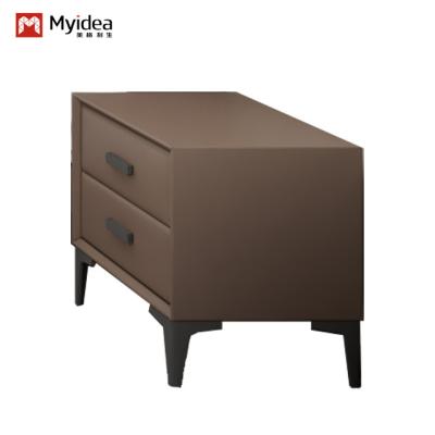 China Modern Luxury Nightstand Armário à beira da cama para uso doméstico Com armazenamento para quarto Sala de estar Sala de jantar Mobiliário de quarto à venda