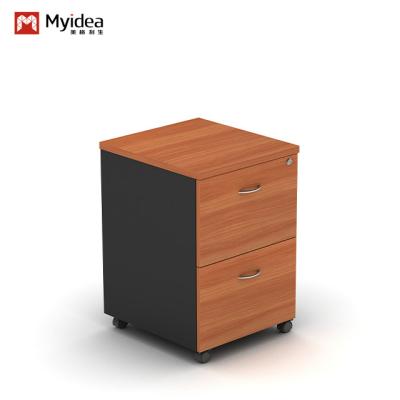 China Combination Lockable Fixed Cabinet for Office, Simple Desk Edge Low Cabinet with Drawers for Storing Items for sale