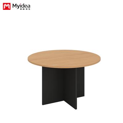 China Custom Lounge, Corporate Lobby, Ronde Conferentietafel, Meerdere Gasten Circulaire Vergadertafel, Discussion-Style Koffietafel, Informele Gespreksstoelen Te koop
