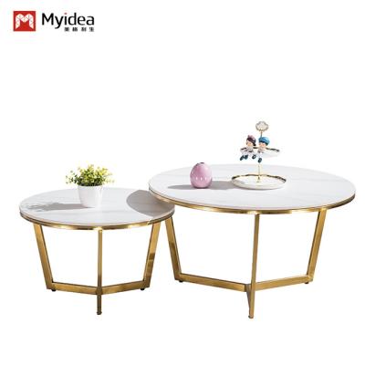 China Contemporary Minimalist Metal Style Koffietafel Klein Modern Rock Plate Rack Woonkamer Slaapkamer Hotel Huis Ondersteuning aanpassing Te koop