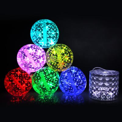 China New Design Stlye 7 Color Changing Blue Red Colorful Foldable Solar Lantern for sale