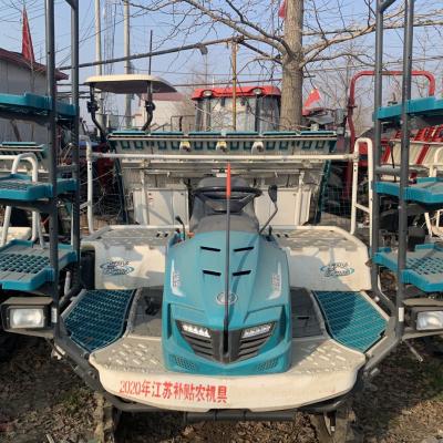 China Paddy field used Kubota rice transplanter SPV-6CMDF for sale