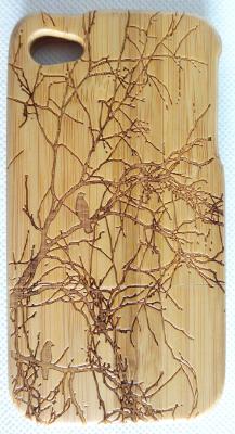 China Houten de Telefoongevallen van het kleurenmozaïek, Telefoongeval voor Iphone 4/5s Te koop