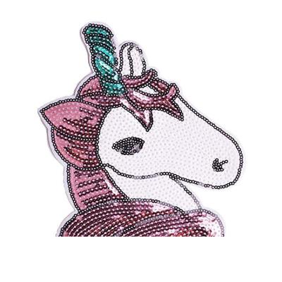 China Felt Fabric Fashion Animals Letters Patterns Iron On Sequin Embroidery Badge Laser Cut for sale