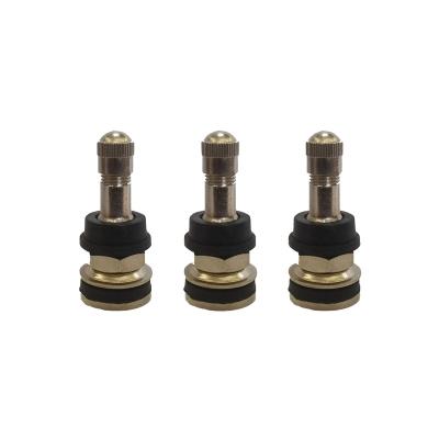 China Brass + rubber Factory wholesale Rubber Tire Valve Stem TR5991B Agricultural Off-the-Road Screw-on Tire Valve For Tractor Farming for sale