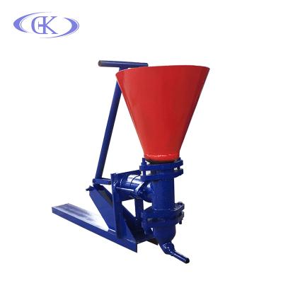 China Construction works Operate Manual Hopper Liquid Cement Injection Pump for sale