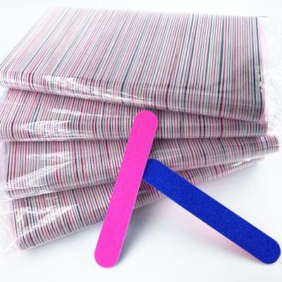 China Eco - Friendly Wholesale Professional Personalized Nail Files 180/240 Pink Bule Nail Files Volume for sale