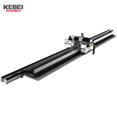 中国 14000*2500mm切断Hビームファイバーレーザー切断機 ベックホフシステムとEC-Ophitレーザーヘッド 販売のため