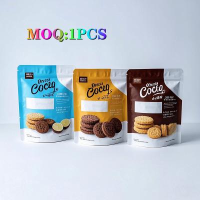Chine Sac en plastique jusqu'à 24 couleurs Impression numérique sac d'emballage à fermeture à glissière pour fournisseur de biscuits snack à vendre