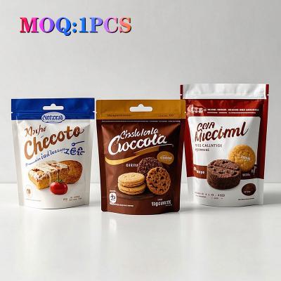 Chine Sacs à fermeture à glissière anti-odeur Mylar sur mesure 100 mg 250 g 500 g Frites Snack Aliments Sacs d'emballage comestibles à vendre