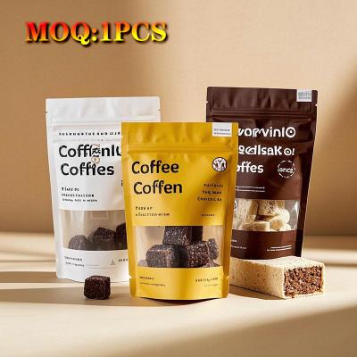 Chine 100g 250g 500g 1kg recyclable recyclable fermeture à glissière fermeture à glissière sacs alimentaires pour l'emballage des collations de café à vendre