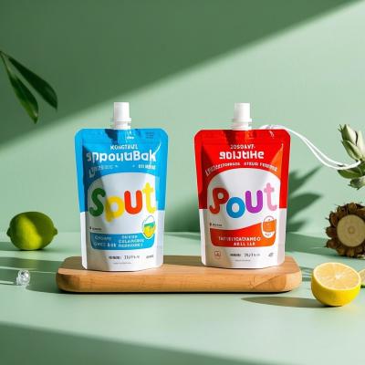 China Spout Pouch | Leak-Proof Food-Grade Packaging | Custom Design | Durable Stand-Up Pouch Te koop