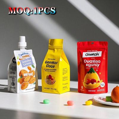 China Eco-friendly Plastic Composites Spout Pouch For Customizable Sustainable Packaging Te koop