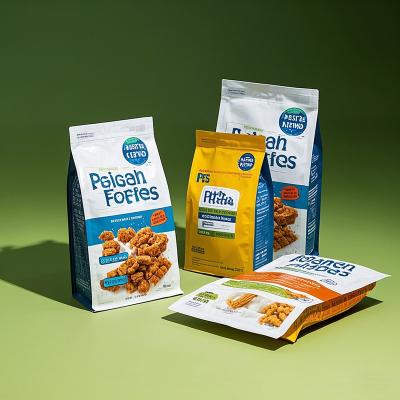 China Custom Mylar Zipper Bags Food Grade Recyclable For Pet Food Wholesale en venta