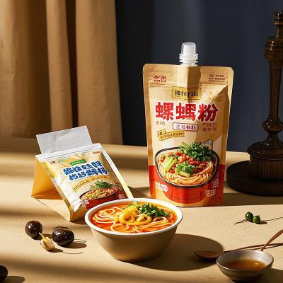 China Luosifen Soup Spout Pouch | Leak-Proof Packaging Prevents Spills & Soggy Noodles | Custom Sizes + Bulk Orders Te koop