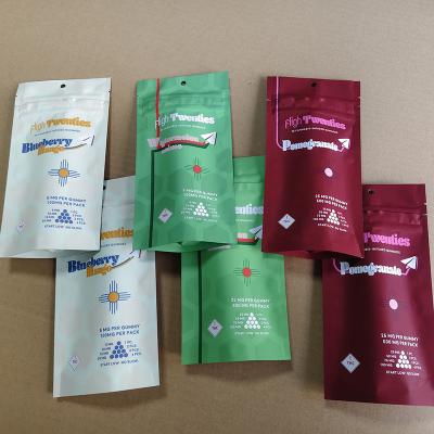 China Premium Custom Printed Mylar Bags Food-Grade Smell Proof Resealable Zip lock Bulk Sizes for Snacks Pharma Cosmetics for sale
