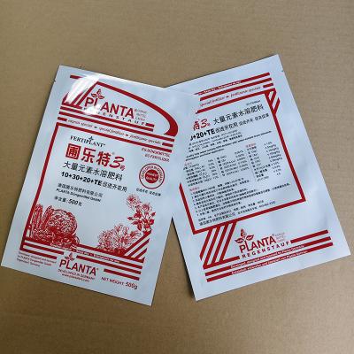 China Tear-Open Fertilizer Bags Heavy-Duty UV-Resistant Bulk Packaging for Agriculture 25kg 50kg for sale