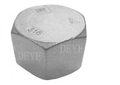 China SS201 SS304 SS316 150# Stainless Steel screw plugs caps with NPT BSPT for sale