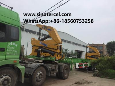 China Advanced Dual Line Air Brake System Sidelifter Trailer For Side Loading Manual Or Remote Control for sale