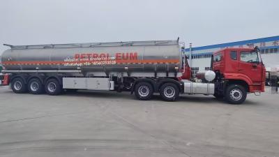 China 40CBM Petroleum Semi-Tanker Aanhanger 3 Assen 7 Compartiment Te koop
