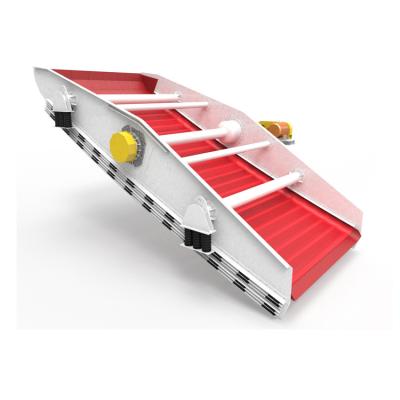 China Larger Platform Single Horizontal Swing Banana Separatotion Machine Sieve Mining Vibrating Screen for Mini Coal Classification for sale