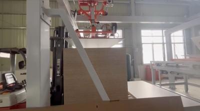 China Mdf Laminate Hot Press Machine Artificial Board Short Cycle Press 4X9 for sale