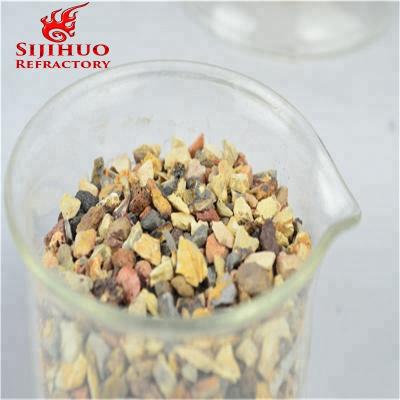 China High Alumina Bauxite Aggregate with SiO2 Content of 0.3-15% Customizable for sale