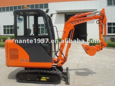 China 1.8t crawler type hydraulic mini excavator NT18 0.06CBM for sale