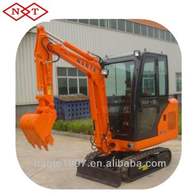 China Hydraulic Crawler Mini Excavator (Japanese KUBOTA Engine) 0.06m3 1700KG NT18 for sale