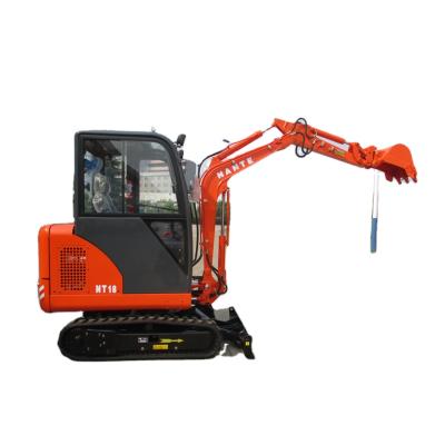 China Construction works 1700KG Hydraulic Crawler Mini Excavator NT18 with Chinese Laidong Engine for sale