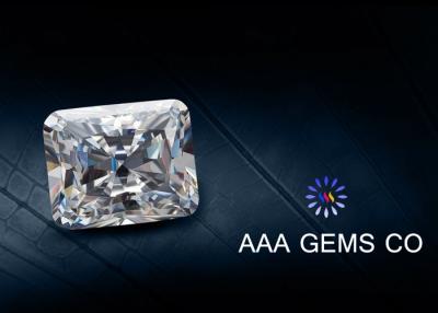 China White Brilliant Moissanite 3ct Charles And Colvard Moissanite Loose Stones for sale