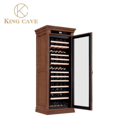 China Profissional Design e Fabricação de Wine Cooler Cabinet com luzes LED dentro à venda