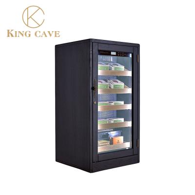 China Built-In Temperature And Humidity Control Electric Cigar Cooler With Lock for sale