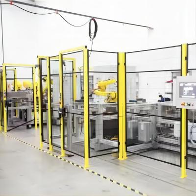 China Warehouse Fence Workshop Isolation Net Partition Metal Network For Pallet Racking for sale