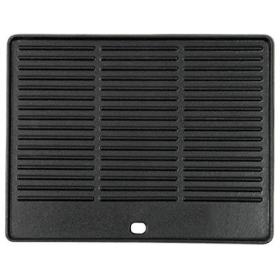 China 16inch 41X32cm Reversible Griddle Rectangle Enamel Swiss Cast Iron Reversible Griddle for sale