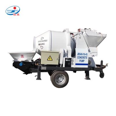China Construction Industry Concrete Mixer Mini Stationary Electric Pump Truck Used In Construction for sale