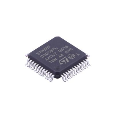 China STM32F030C8T6 IC Electronic Components STM32F0 Series Microcontrollers for STMicroelectronics ARM Cortex-M0 for sale