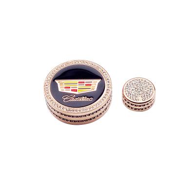 China Car Center Control Auto Multimedia Button Bling Crystal Emblem Fit For Cadillac 2019-2020 CT6 XT4 XT5 XT6 Shiny Accessories Parts Note for sale
