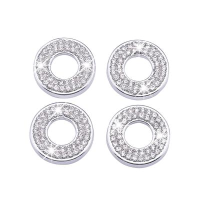 China Car Auto Interior Bling Accessories Fit For Mercedes Benz BMW MINI Chevrolet Cadillac Ford Dodge Prosche Door Lock Pull Rod BoltCover for sale