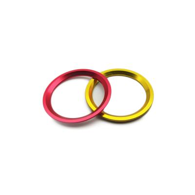 China Auto Car Styling Ring Case Sticker Circle Auto Accessories For Audi A4 A7 4G8 Q5 8R B8 A5 8T A6 C7 Engine Start STOP Key for sale