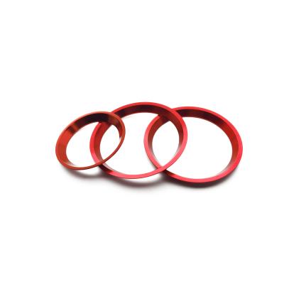 China Wholesale High Quality Auto Car For Auovo AC Button Cover Accessories Fit Button Ring For Subaru Forest Decorative Air Conditioning for sale